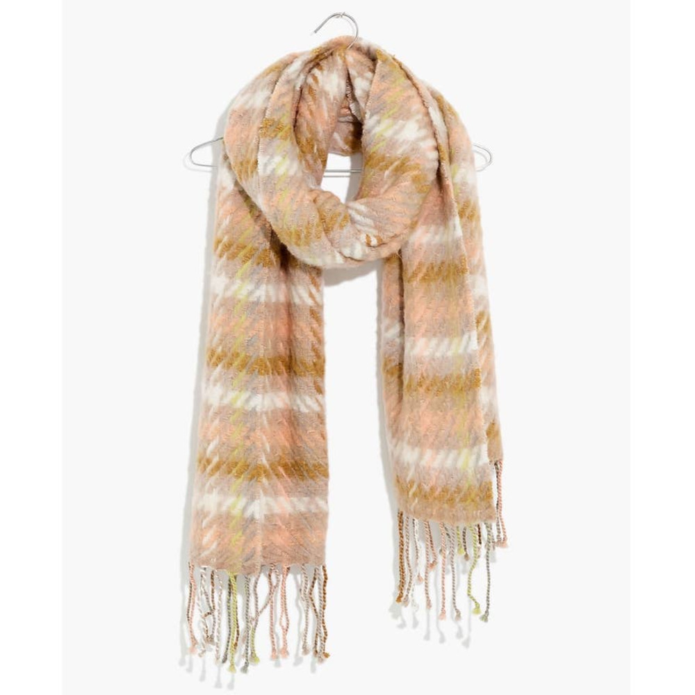 Madewell Barwell plaid oversized scarf